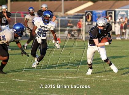 Thumbnail 1 in Trinity Christian Academy vs. Bartram Trail (Scrimmage @West Nassau High School) photogallery.