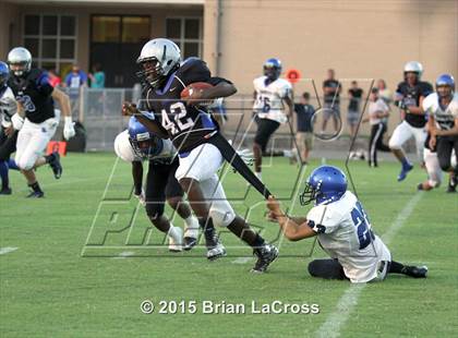 Thumbnail 3 in Trinity Christian Academy vs. Bartram Trail (Scrimmage @West Nassau High School) photogallery.
