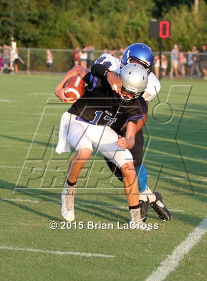 Thumbnail 1 in Trinity Christian Academy vs. Bartram Trail (Scrimmage @West Nassau High School) photogallery.
