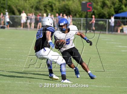 Thumbnail 1 in Trinity Christian Academy vs. Bartram Trail (Scrimmage @West Nassau High School) photogallery.