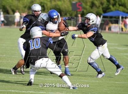 Thumbnail 2 in Trinity Christian Academy vs. Bartram Trail (Scrimmage @West Nassau High School) photogallery.