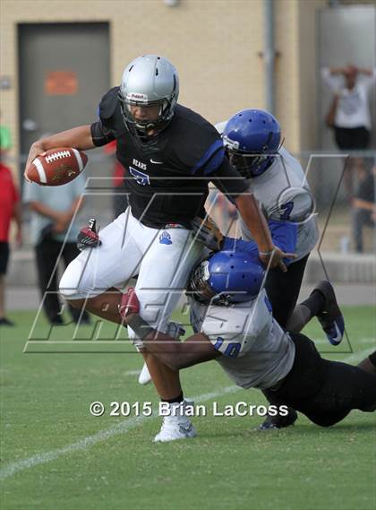 Thumbnail 2 in Trinity Christian Academy vs. Bartram Trail (Scrimmage @West Nassau High School) photogallery.