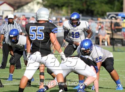 Thumbnail 3 in Trinity Christian Academy vs. Bartram Trail (Scrimmage @West Nassau High School) photogallery.