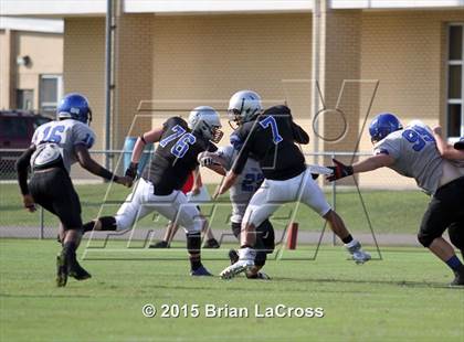 Thumbnail 3 in Trinity Christian Academy vs. Bartram Trail (Scrimmage @West Nassau High School) photogallery.