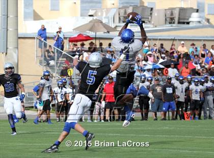 Thumbnail 1 in Trinity Christian Academy vs. Bartram Trail (Scrimmage @West Nassau High School) photogallery.