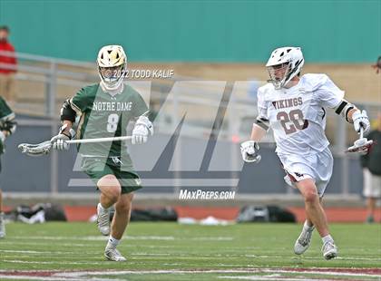 Thumbnail 2 in Notre Dame vs East Lyme (CIAC First Round) photogallery.