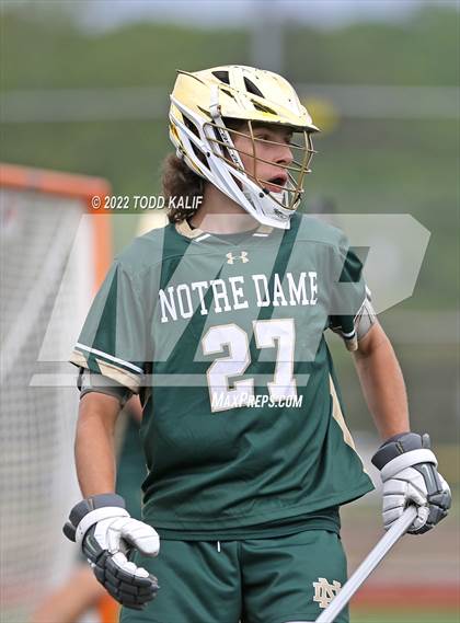 Thumbnail 1 in Notre Dame vs East Lyme (CIAC First Round) photogallery.