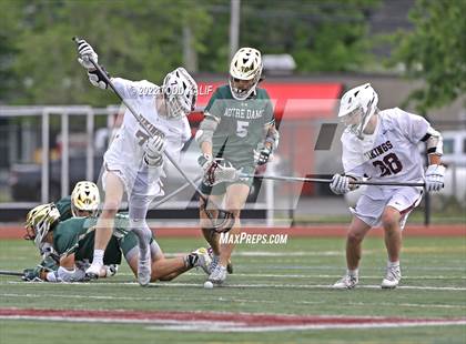 Thumbnail 2 in Notre Dame vs East Lyme (CIAC First Round) photogallery.