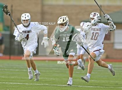 Thumbnail 3 in Notre Dame vs East Lyme (CIAC First Round) photogallery.
