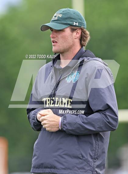 Thumbnail 1 in Notre Dame vs East Lyme (CIAC First Round) photogallery.
