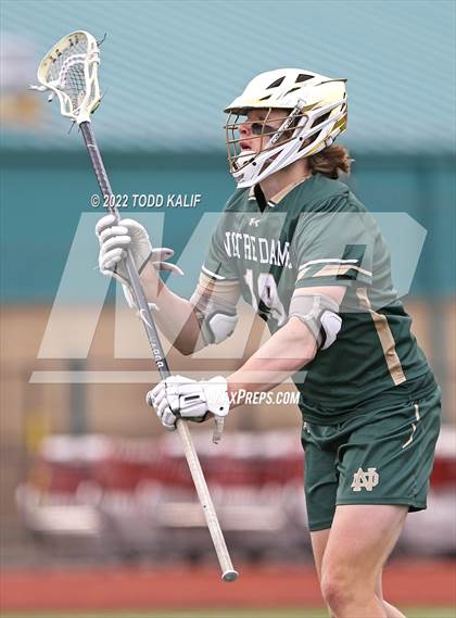 Thumbnail 2 in Notre Dame vs East Lyme (CIAC First Round) photogallery.