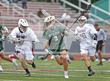 Thumbnail 2 in Notre Dame vs East Lyme (CIAC First Round) photogallery.