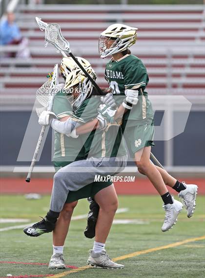 Thumbnail 2 in Notre Dame vs East Lyme (CIAC First Round) photogallery.