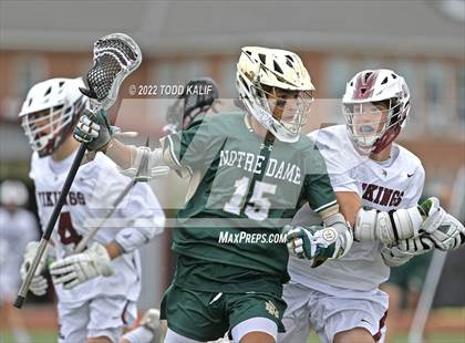 Thumbnail 2 in Notre Dame vs East Lyme (CIAC First Round) photogallery.