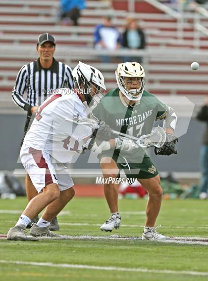 Thumbnail 1 in Notre Dame vs East Lyme (CIAC First Round) photogallery.
