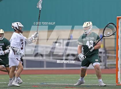 Thumbnail 2 in Notre Dame vs East Lyme (CIAC First Round) photogallery.