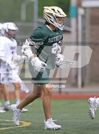 Thumbnail 1 in Notre Dame vs East Lyme (CIAC First Round) photogallery.