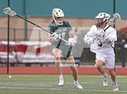 Thumbnail 1 in Notre Dame vs East Lyme (CIAC First Round) photogallery.