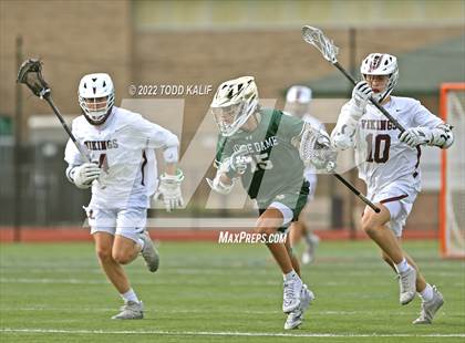 Thumbnail 2 in Notre Dame vs East Lyme (CIAC First Round) photogallery.