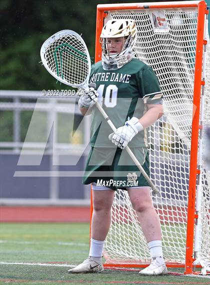 Thumbnail 2 in Notre Dame vs East Lyme (CIAC First Round) photogallery.