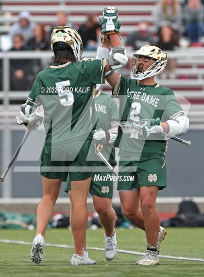 Thumbnail 2 in Notre Dame vs East Lyme (CIAC First Round) photogallery.