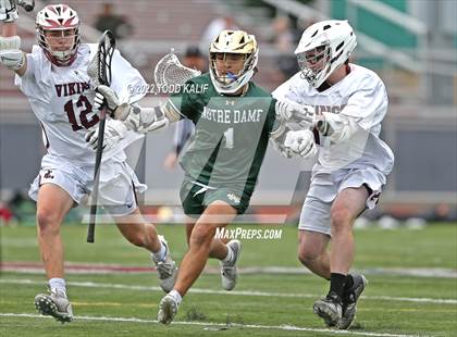 Thumbnail 3 in Notre Dame vs East Lyme (CIAC First Round) photogallery.