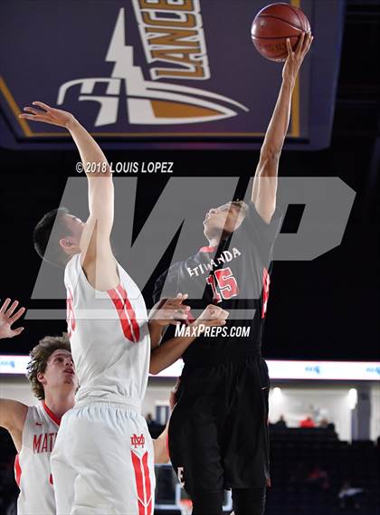 Thumbnail 2 in Etiwanda vs. Mater Dei (CIF SS Open DIV Semi Final) photogallery.