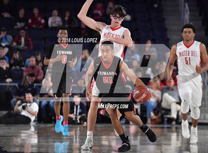 Thumbnail 2 in Etiwanda vs. Mater Dei (CIF SS Open DIV Semi Final) photogallery.