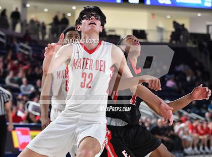 Thumbnail 3 in Etiwanda vs. Mater Dei (CIF SS Open DIV Semi Final) photogallery.
