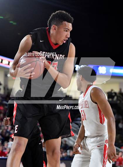 Thumbnail 2 in Etiwanda vs. Mater Dei (CIF SS Open DIV Semi Final) photogallery.