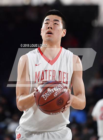 Thumbnail 3 in Etiwanda vs. Mater Dei (CIF SS Open DIV Semi Final) photogallery.