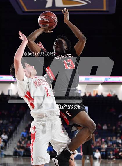Thumbnail 2 in Etiwanda vs. Mater Dei (CIF SS Open DIV Semi Final) photogallery.