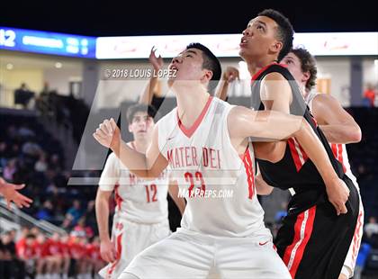 Thumbnail 2 in Etiwanda vs. Mater Dei (CIF SS Open DIV Semi Final) photogallery.