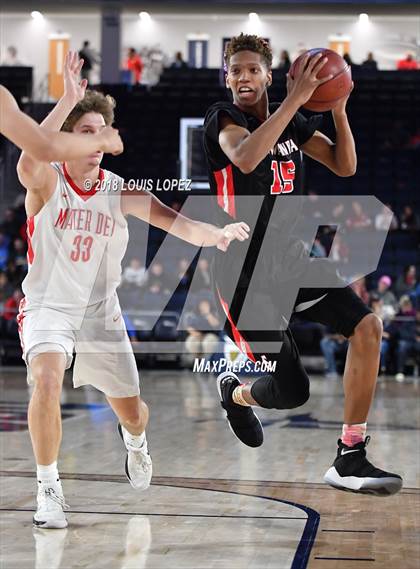 Thumbnail 2 in Etiwanda vs. Mater Dei (CIF SS Open DIV Semi Final) photogallery.
