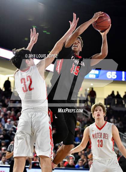 Thumbnail 3 in Etiwanda vs. Mater Dei (CIF SS Open DIV Semi Final) photogallery.