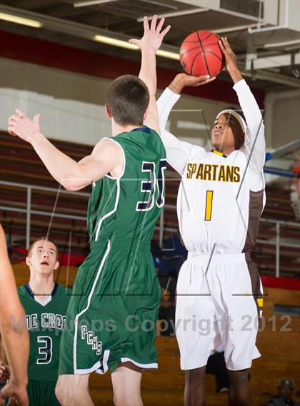 Thumbnail 3 in Thomas Jefferson vs. Pine Creek (Cherry Creek Holiday Classic) photogallery.