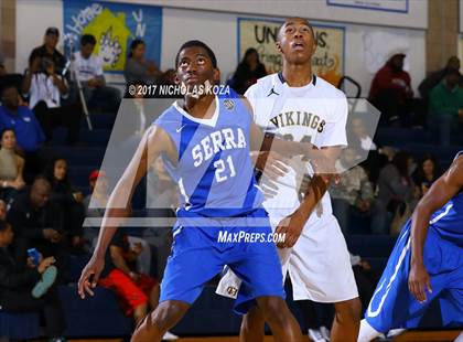Thumbnail 1 in Serra vs. Campbell Hall (MLK Day Showdown) photogallery.