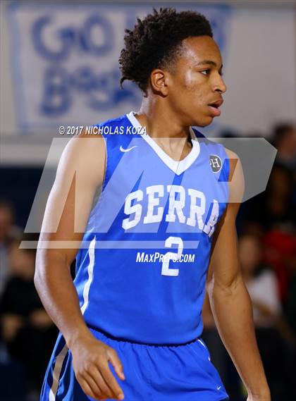 Thumbnail 1 in Serra vs. Campbell Hall (MLK Day Showdown) photogallery.