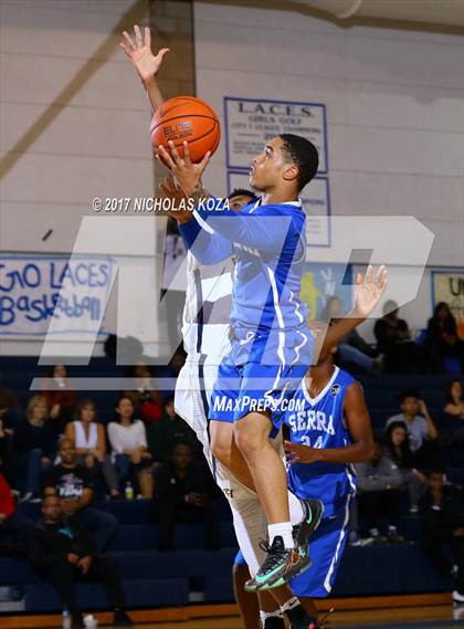 Thumbnail 1 in Serra vs. Campbell Hall (MLK Day Showdown) photogallery.