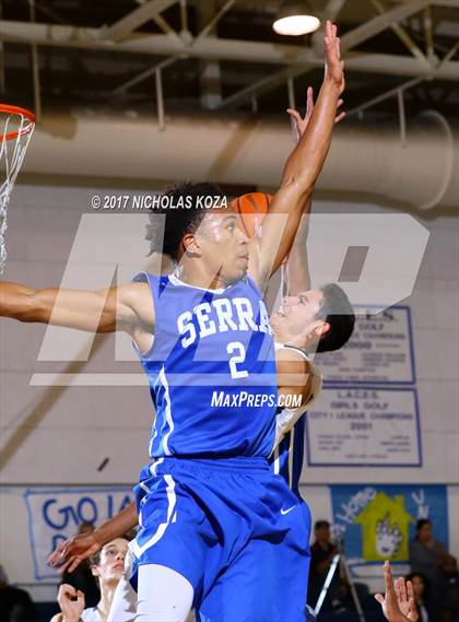 Thumbnail 3 in Serra vs. Campbell Hall (MLK Day Showdown) photogallery.