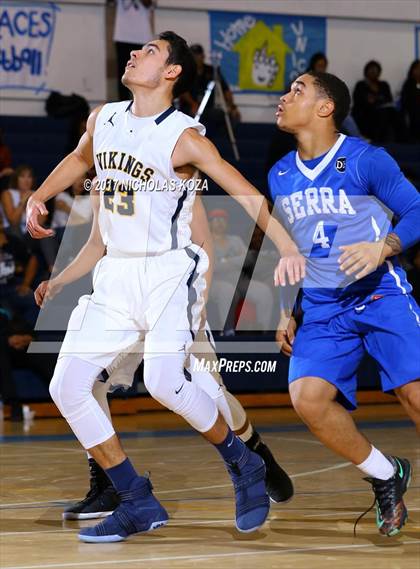 Thumbnail 2 in Serra vs. Campbell Hall (MLK Day Showdown) photogallery.