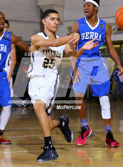 Thumbnail 3 in Serra vs. Campbell Hall (MLK Day Showdown) photogallery.