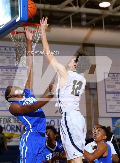 Thumbnail 1 in Serra vs. Campbell Hall (MLK Day Showdown) photogallery.