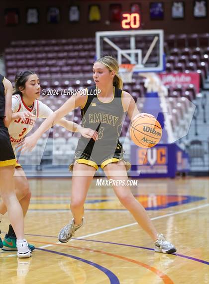 Thumbnail 1 in Emery vs. Judge Memorial Catholic (UHSAA 3A Quarterfinal) photogallery.