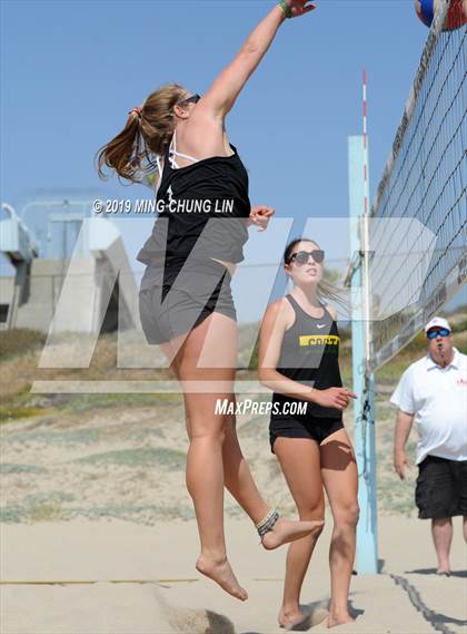 Thumbnail 1 in Mira Costa vs. Laguna Beach (IBVL Southern Pacific Final) photogallery.