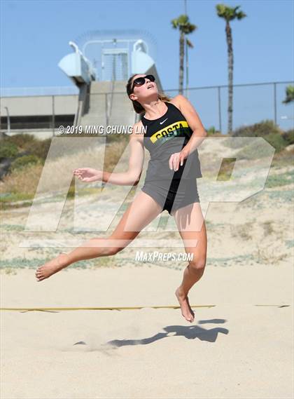 Thumbnail 3 in Mira Costa vs. Laguna Beach (IBVL Southern Pacific Final) photogallery.