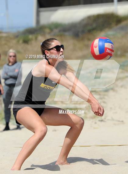 Thumbnail 1 in Mira Costa vs. Laguna Beach (IBVL Southern Pacific Final) photogallery.
