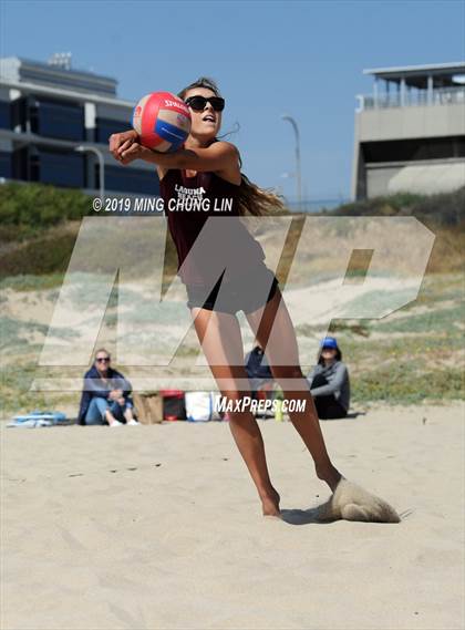 Thumbnail 2 in Mira Costa vs. Laguna Beach (IBVL Southern Pacific Final) photogallery.
