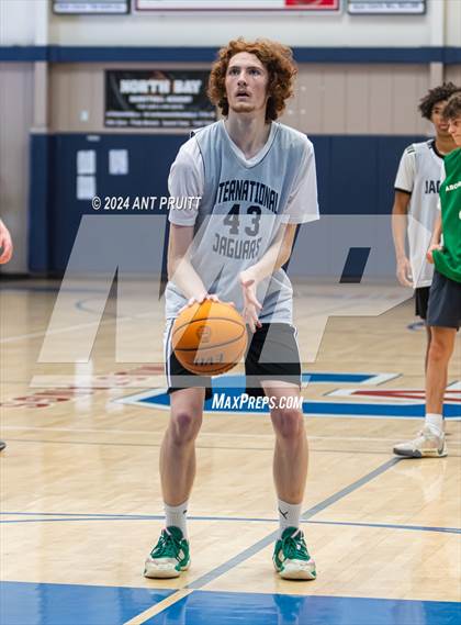 Thumbnail 2 in Archie Williams vs International (St. Vincent Summer Showdown) photogallery.