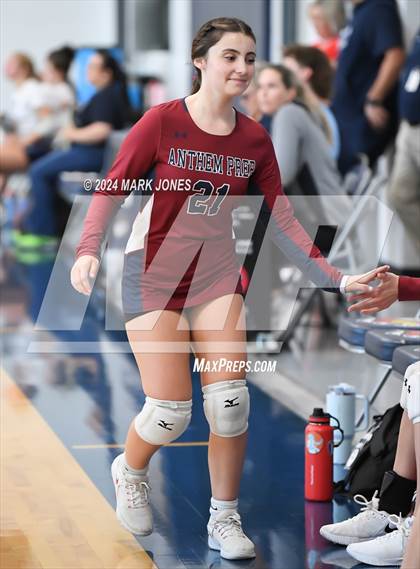 Thumbnail 2 in North Valley Christian Academy vs. Anthem Prep photogallery.